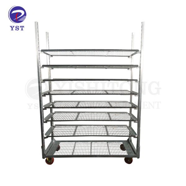 Cart tat-Tbaħħir tal-Fjura tal-Metall Estiża