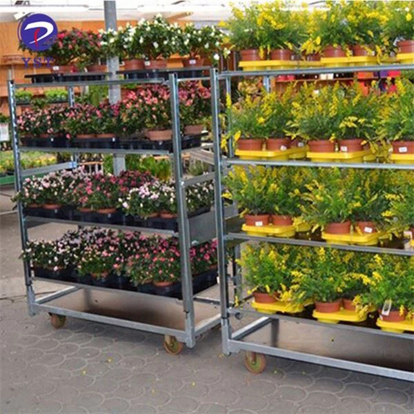 Greenhouse Trolley Cart
